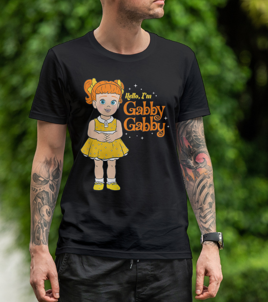 Disney Pixar Toy Story 4 Gabby Gabby Hello I'm Gabby Gabby T-Shirt