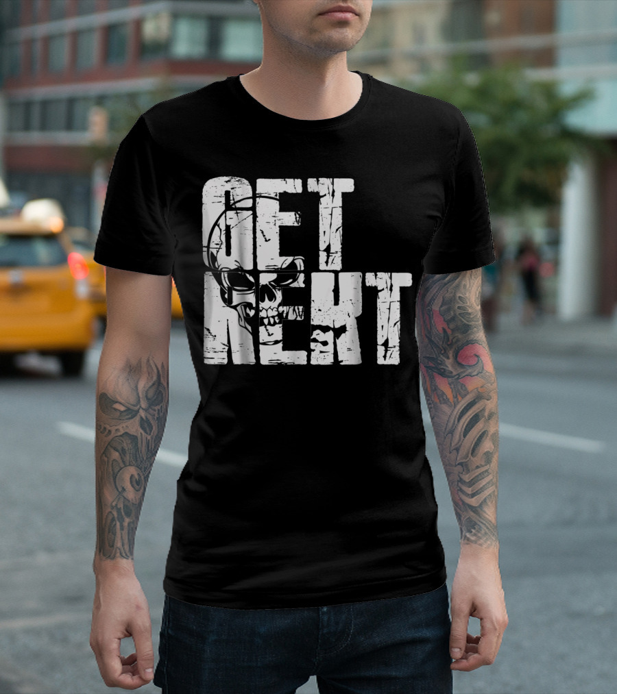 GET REKT Skull Gaming T-Shirt