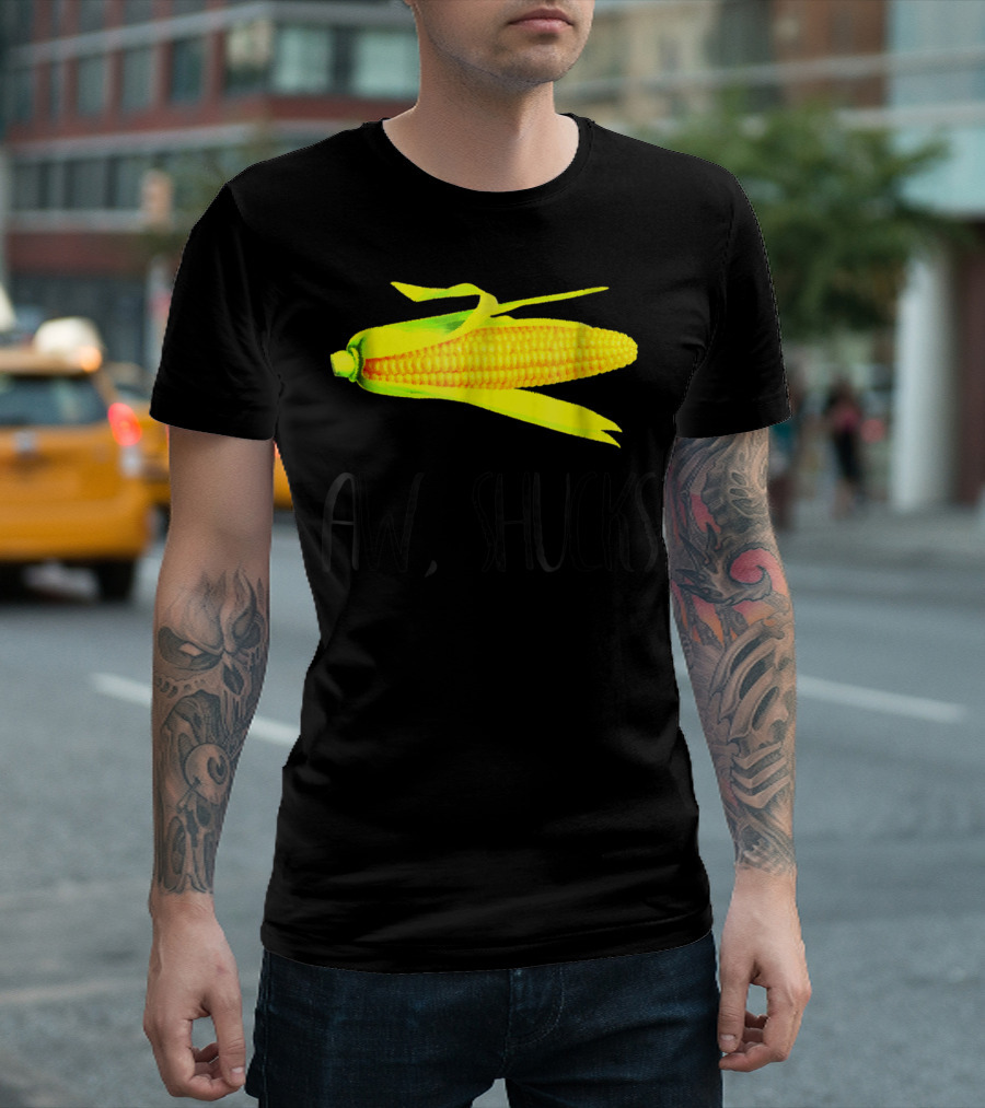 Aw Shucks Amaizing Pun Corn On The Cob T-Shirt