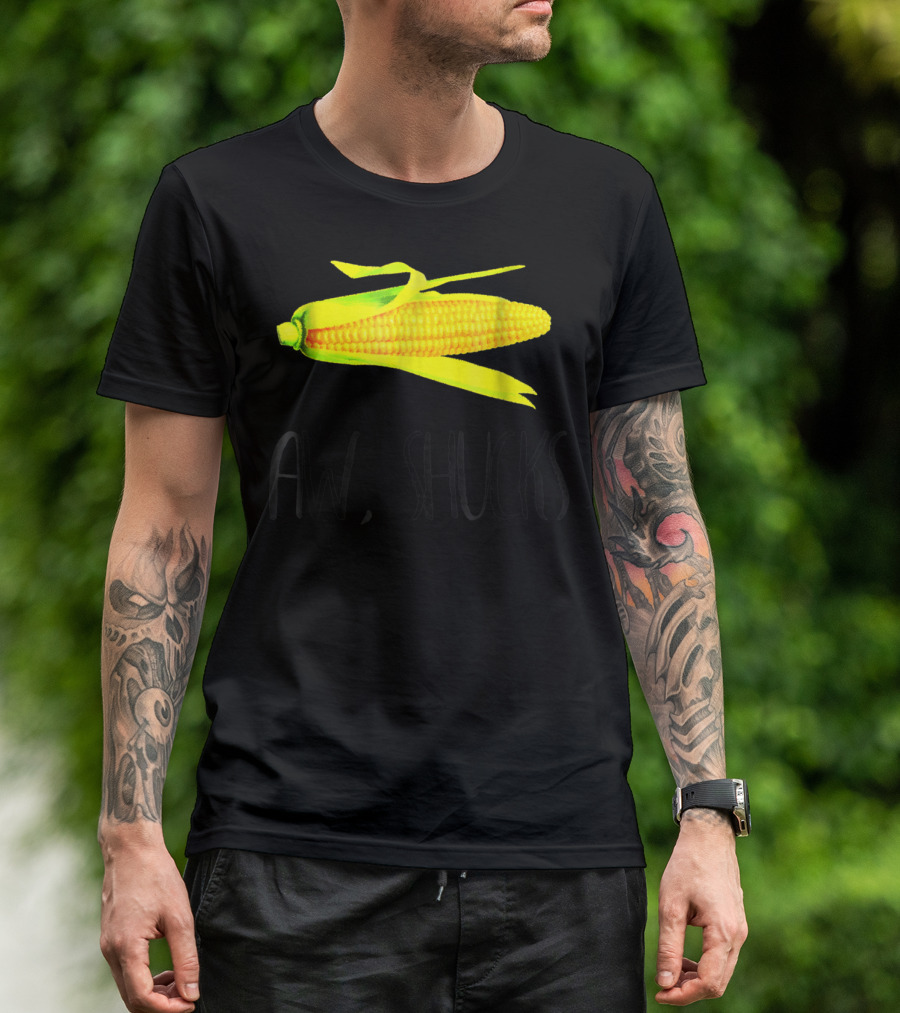Aw Shucks Amaizing Pun Corn On The Cob T-Shirt