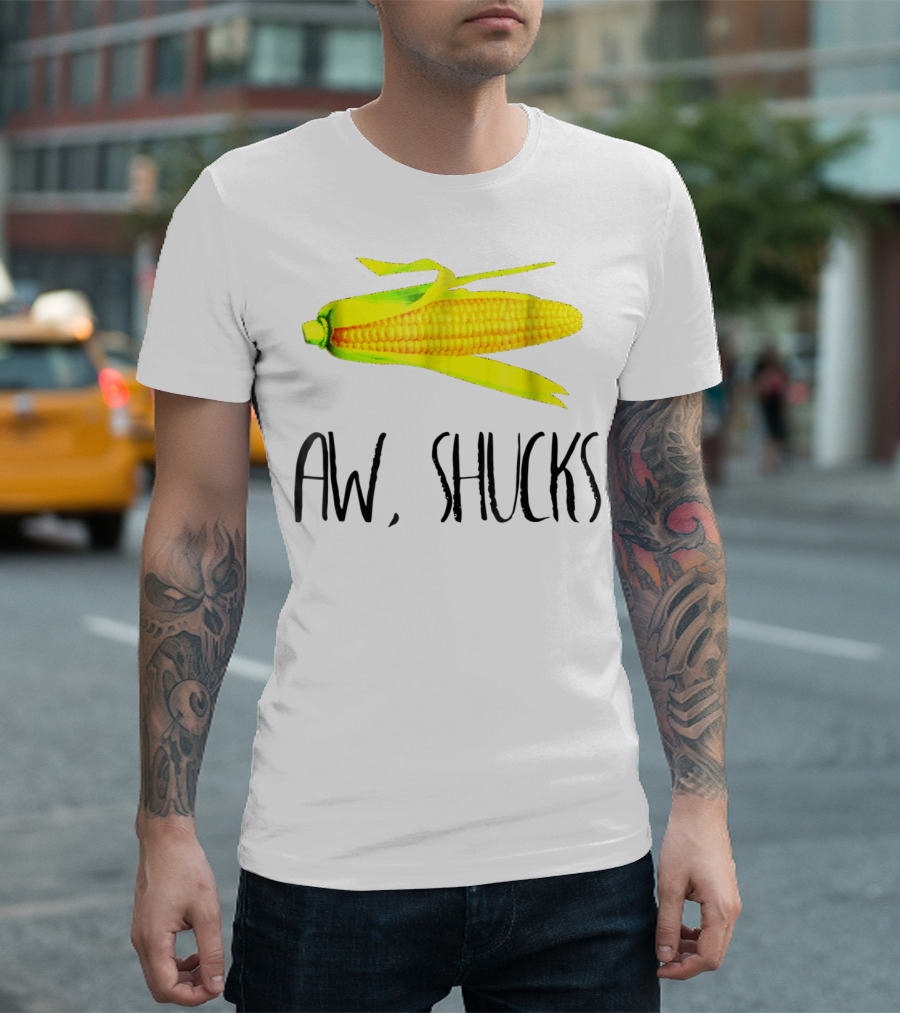 Aw Shucks Amaizing Pun Corn On The Cob T-Shirt