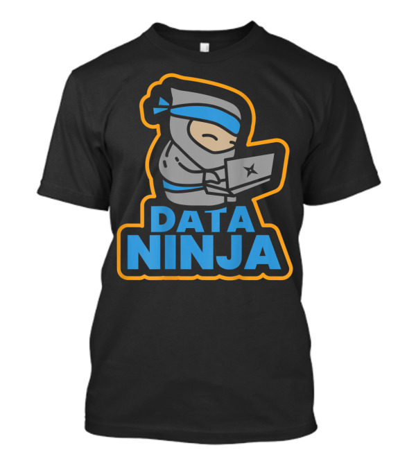 Data Ninja BI Database SQL Critical Thinking T-Shirt