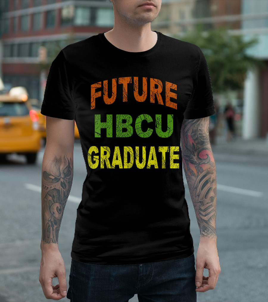 Future HBCU Graduate Bold Multicolor T-Shirt
