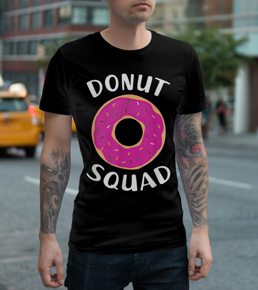 Donut Squad Funny Donut Lover Sprinkles T-Shirt