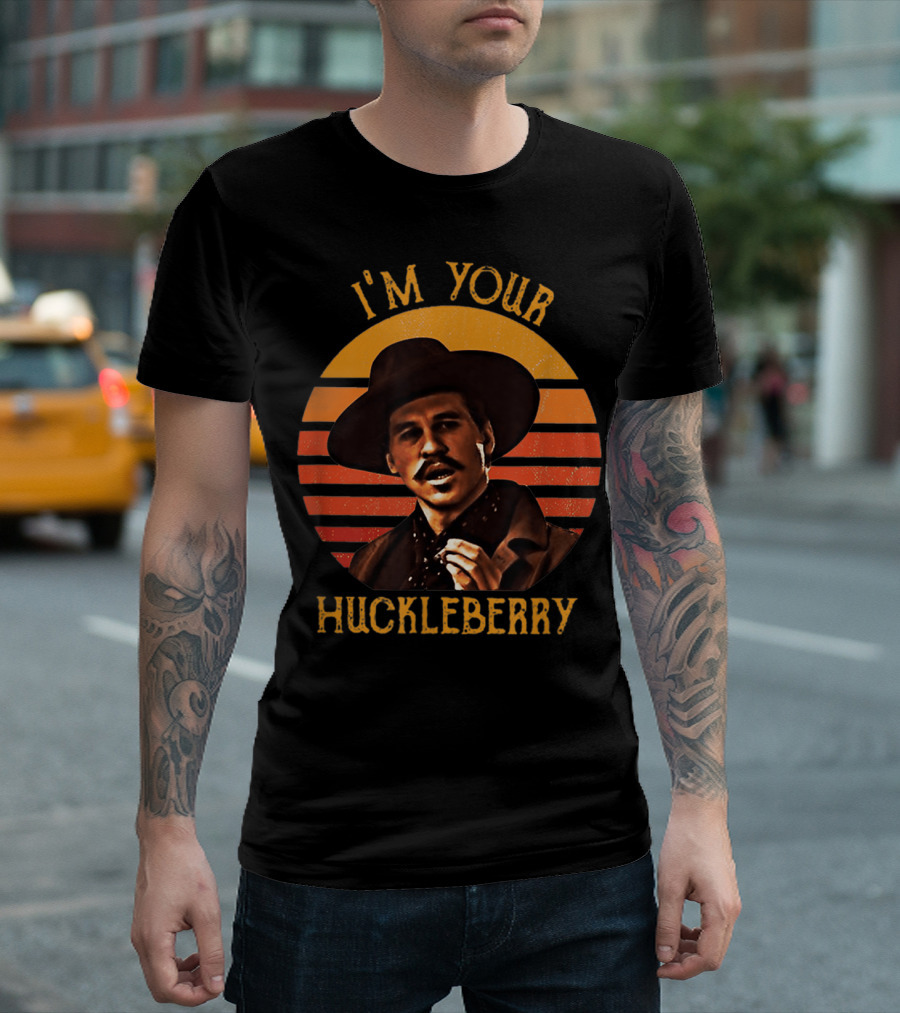 I'm Your Huckleberry Vintage Western T-Shirt