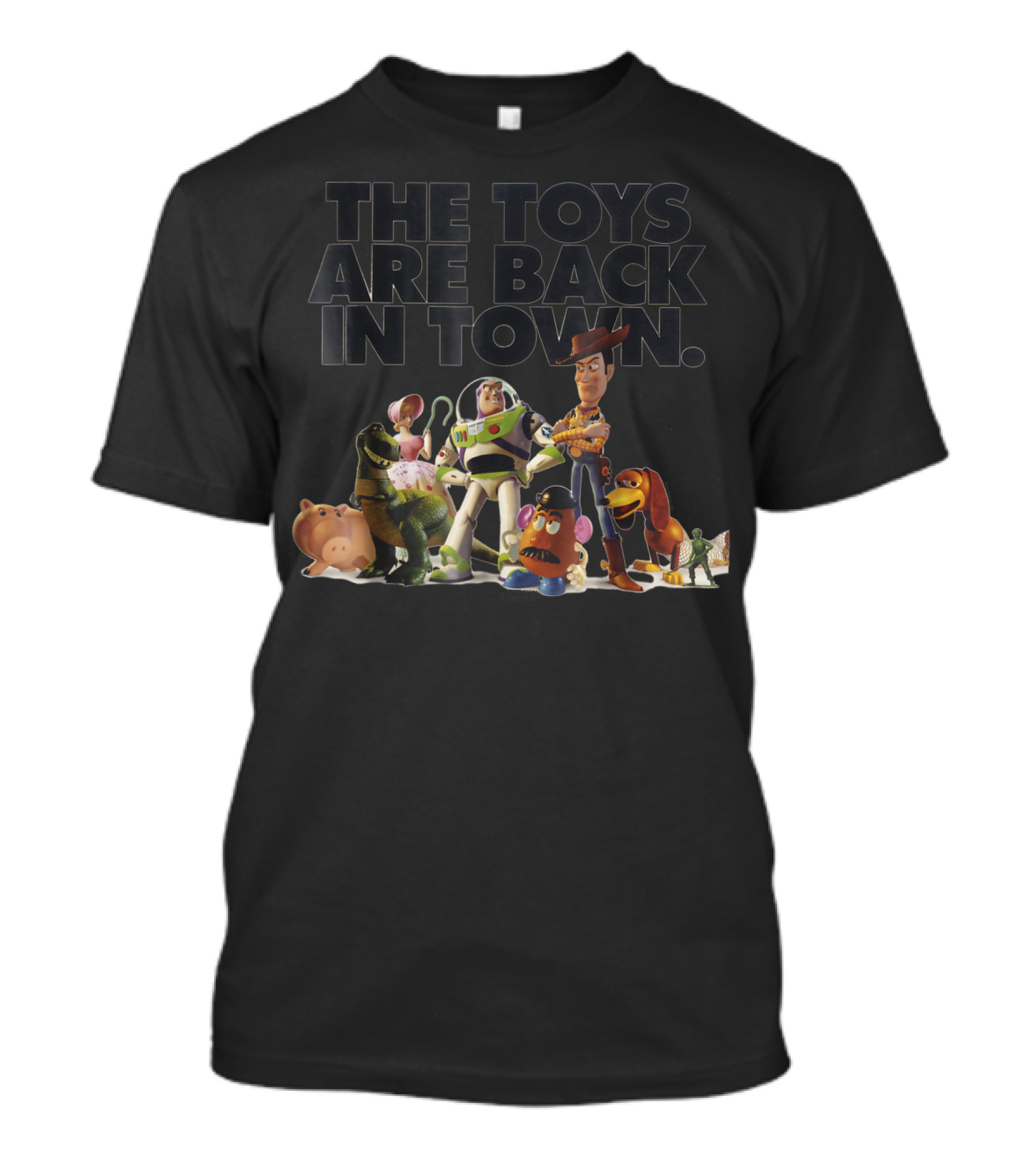 The Toys Are Back In Town Disney Pixar Toy Story Characters T-Shirt