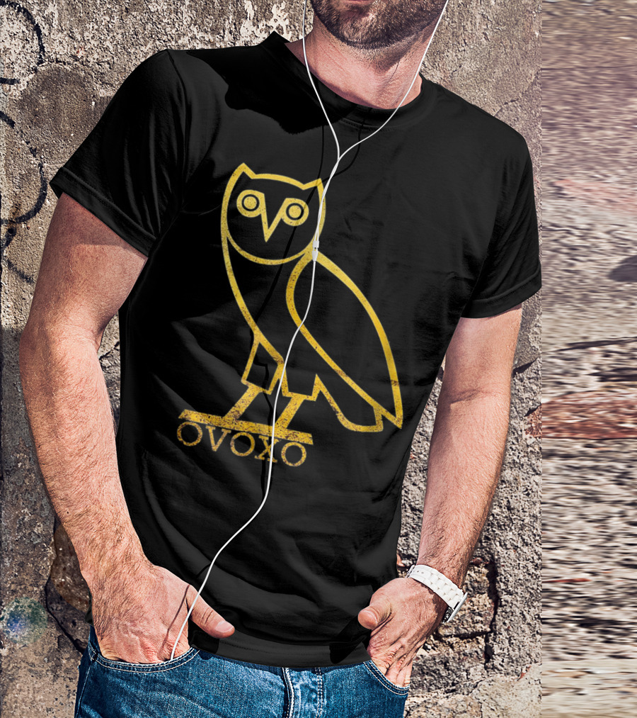 Drake OVOXO Gold Owl T-Shirt
