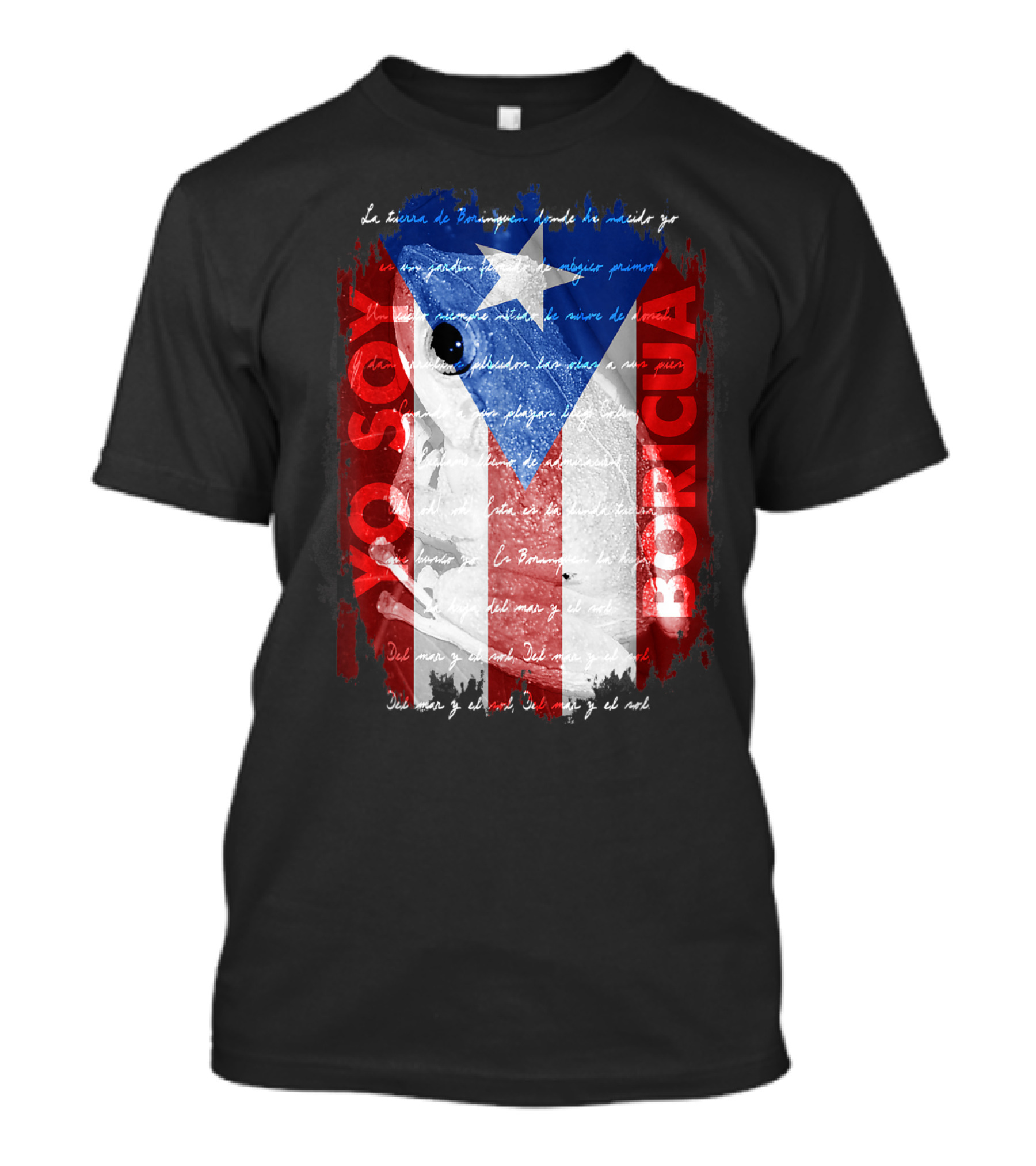 Yo Soy Boricua Puerto Rico Flag Coqui Pride T-Shirt