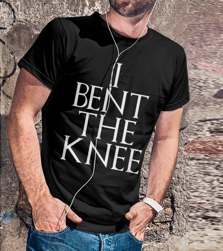 I Bent The Knee Groom Engagement Wedding Proposal Commitment T-Shirt
