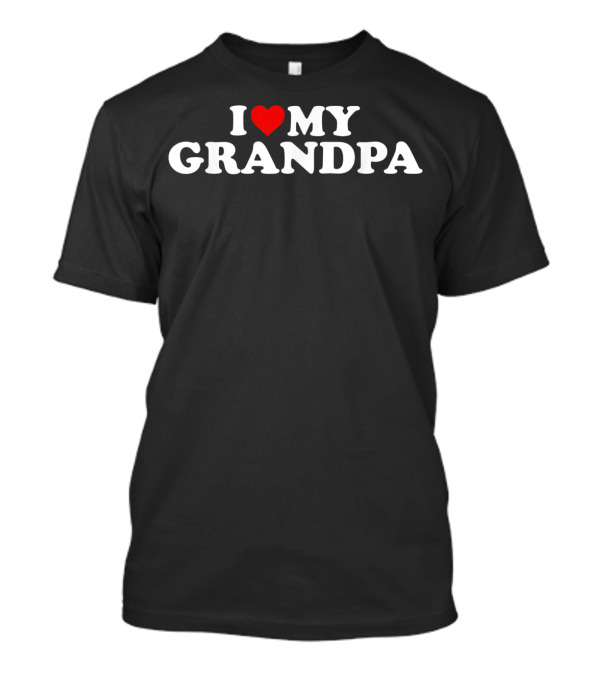 I Heart My Grandpa T-Shirt