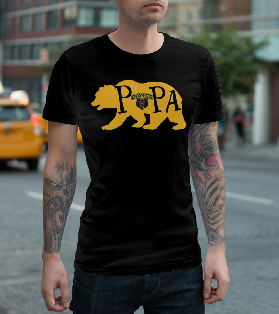 Baylor Bears Papa Bear T-Shirt