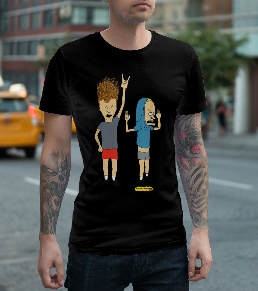 Beavis and Butthead Rock Out Cornholio Classic Iconic Pose T-Shirt