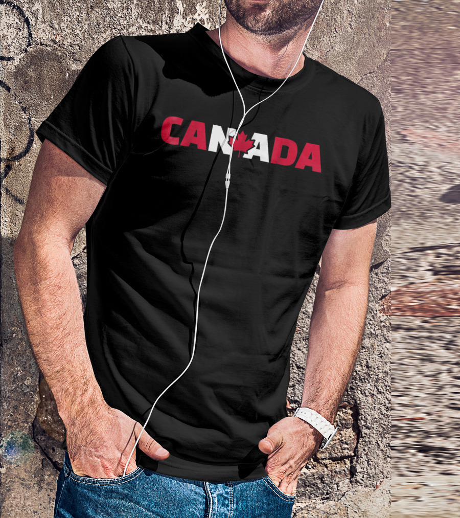 CANADA Maple Leaf Flag Canada T-Shirt