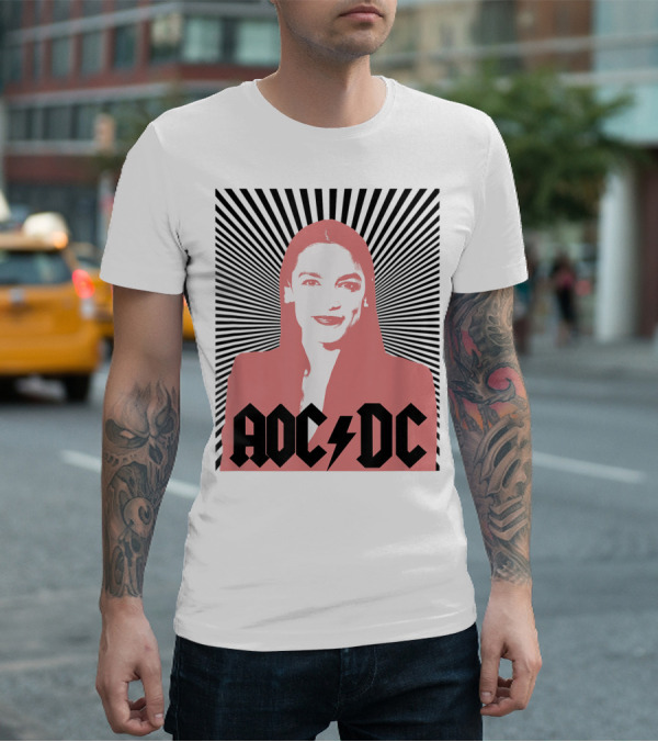 AOC DC Alexandria Ocasio Cortez Latina Congress Bold Iconic T-Shirt