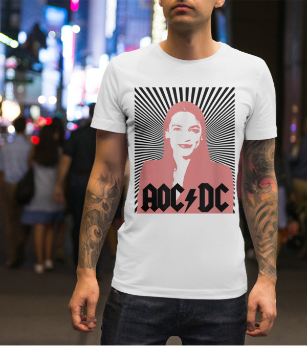AOC DC Alexandria Ocasio Cortez Latina Congress Bold Iconic T-Shirt