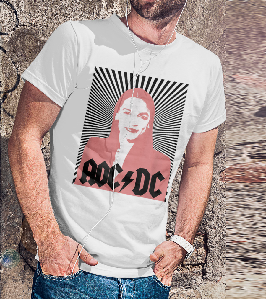 AOC DC Alexandria Ocasio Cortez Latina Congress Bold Iconic T-Shirt