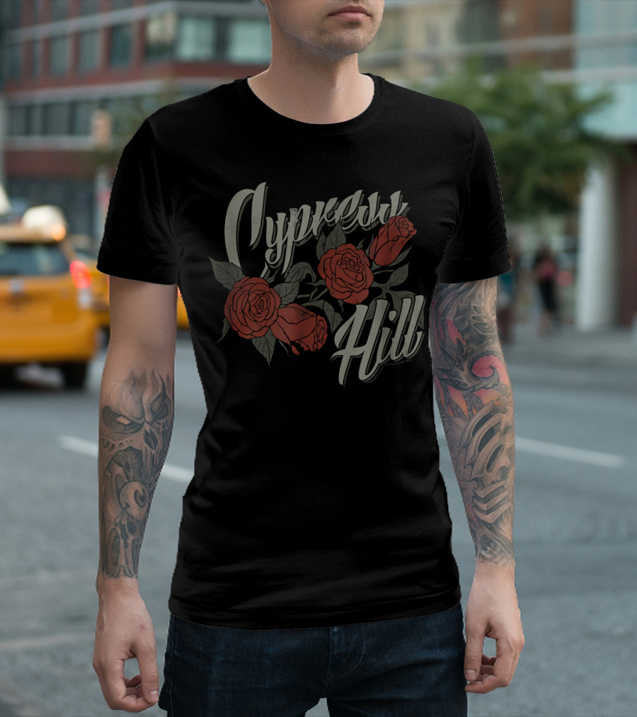 Cypress Hill Red Rose Tequila Sunrise T-Shirt