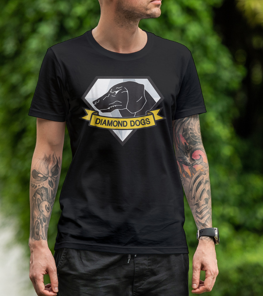 Metal Gear Solid Diamond Dogs Emblem T-Shirt