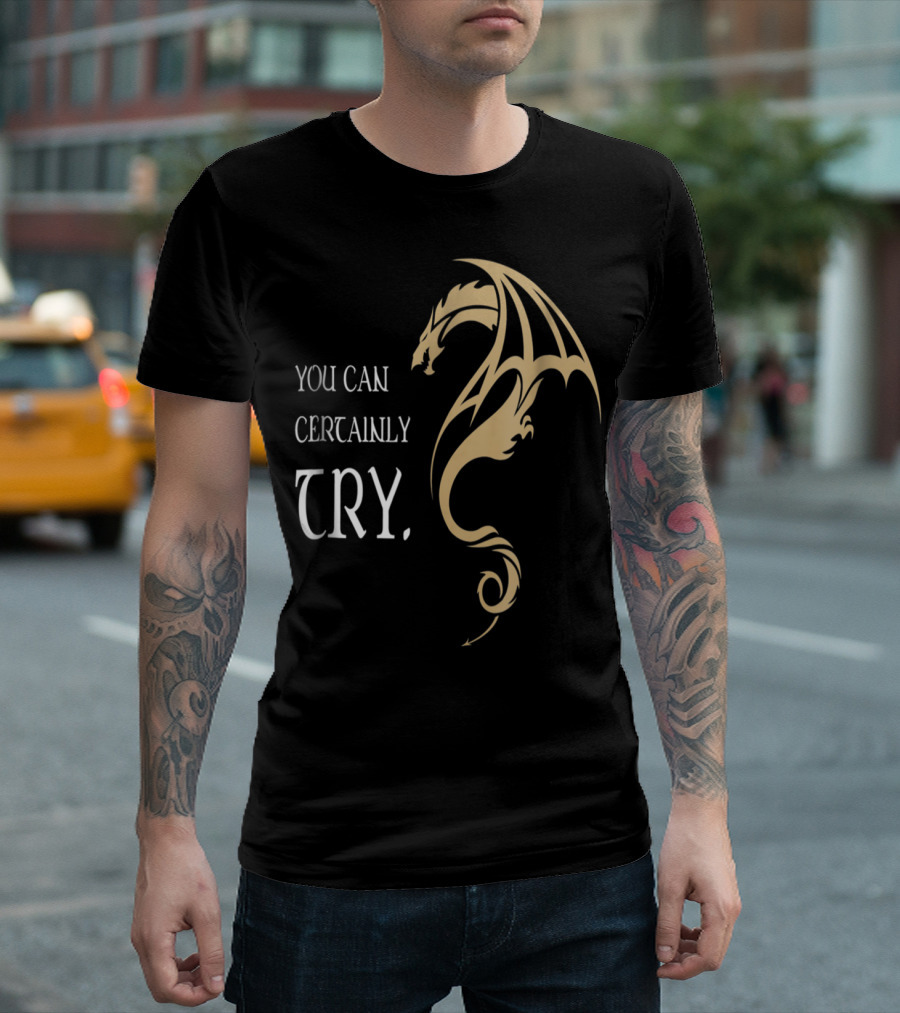 You Can Certainly Try Dragon Fire In The Dungeons T-Shirt