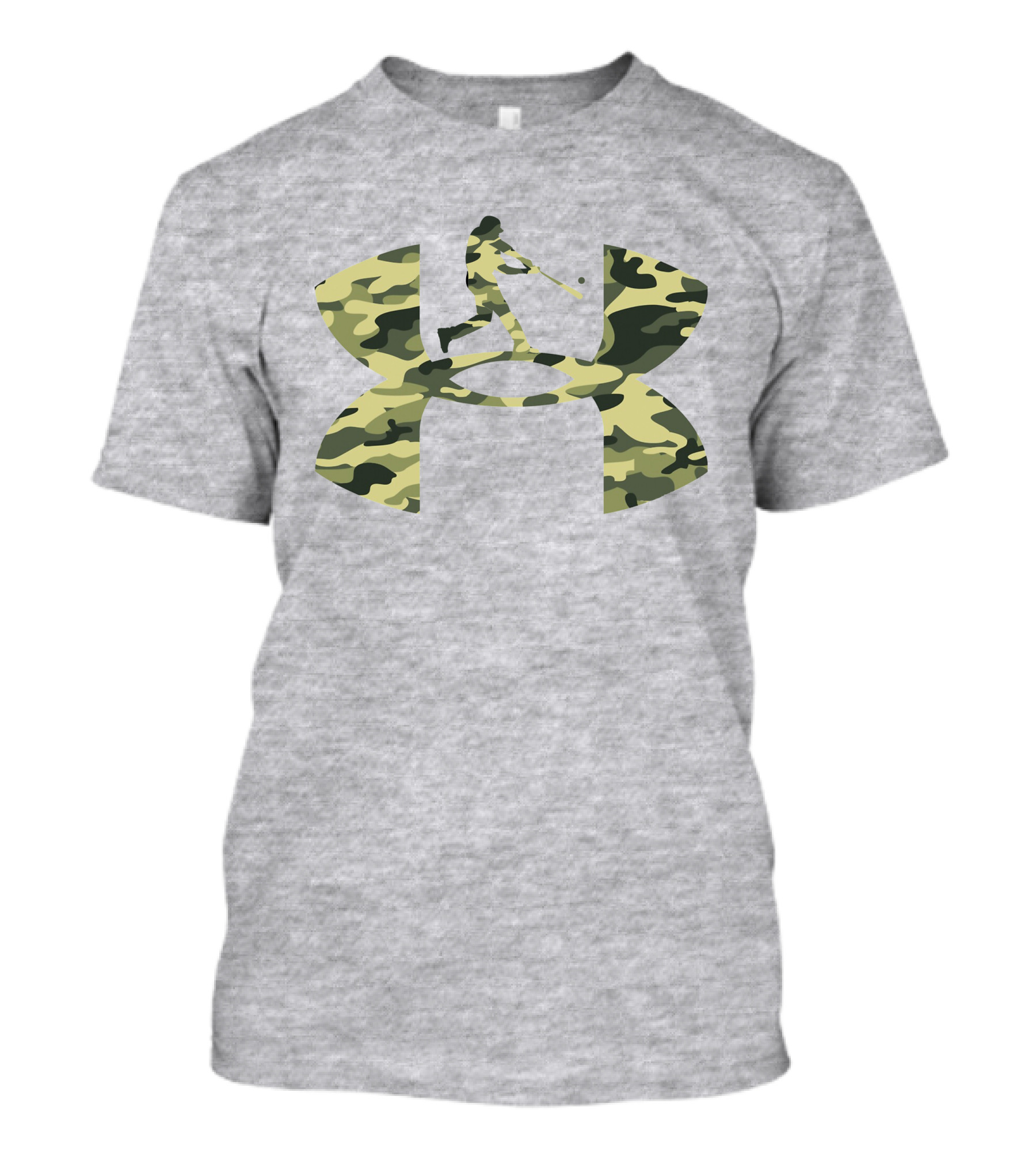 Under Armour Camo Baseball T-Shirt