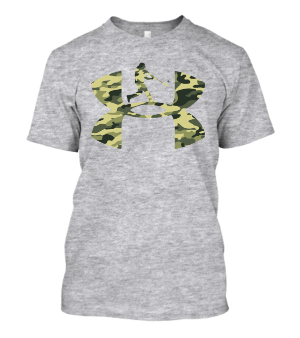 Under Armour Camo Baseball T-Shirt