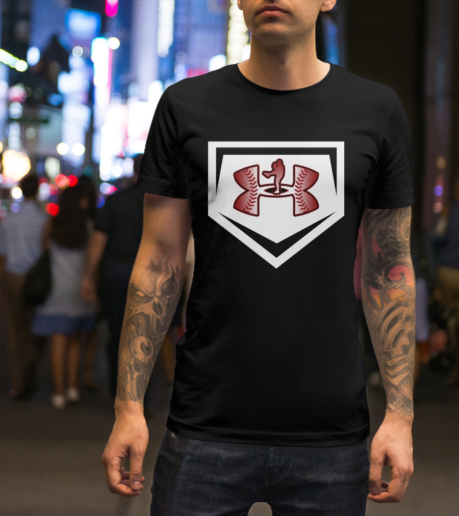 Under Armour Baseball Pitcher Home Plate T-Shirt