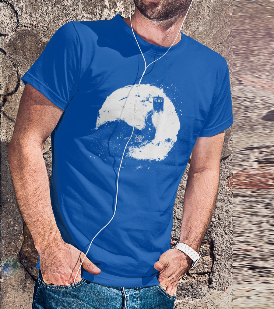 Doctor Who TARDIS All Of Space And Time Exploration T-Shirt