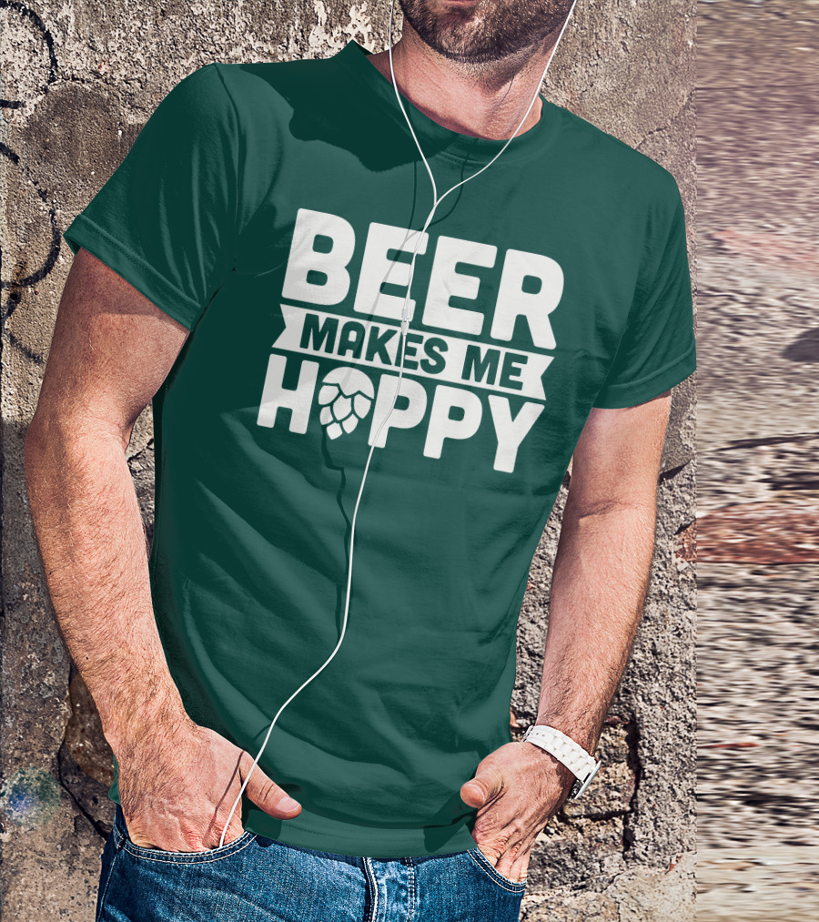 BEER MAKES ME HAPPY T-Shirt