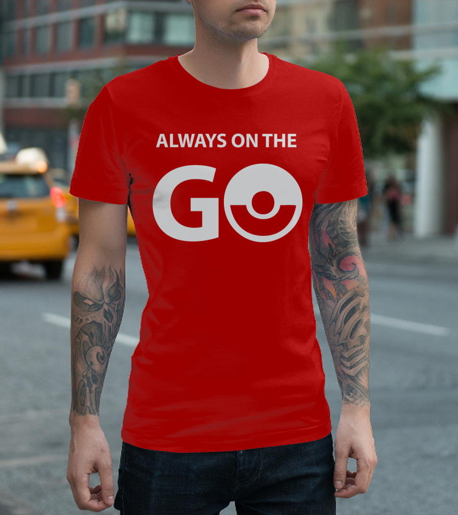 ALWAYS ON THE GO Pokémon T-Shirt