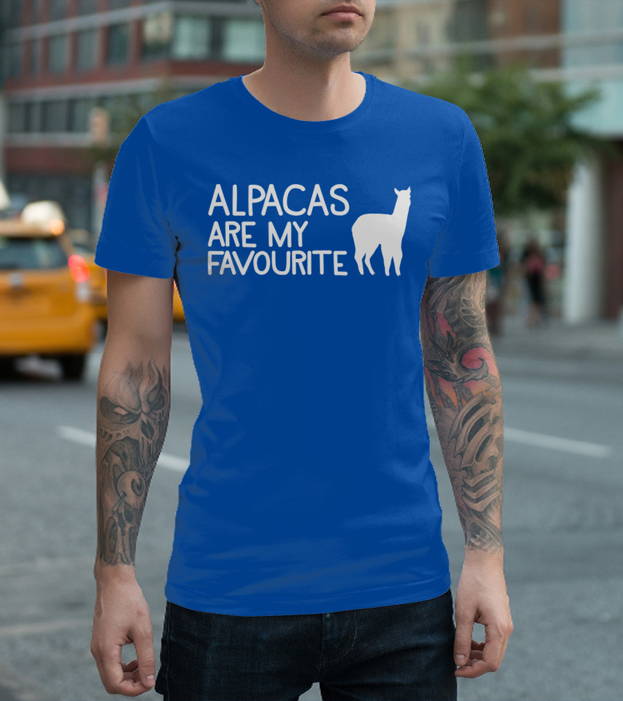 ALPACAS ARE MY FAVOURITE T-Shirt