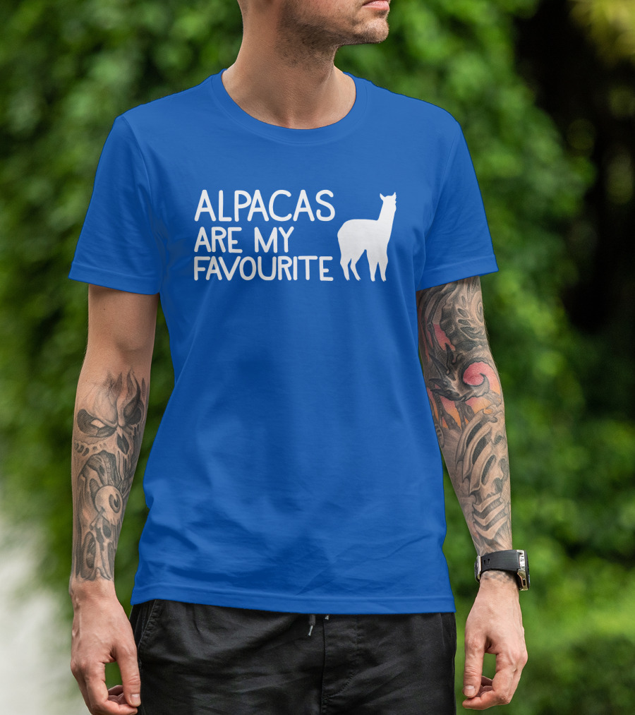 ALPACAS ARE MY FAVOURITE T-Shirt