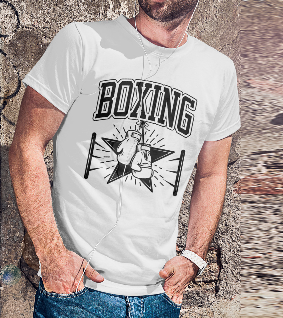 Boxing Gloves Starburst T-Shirt