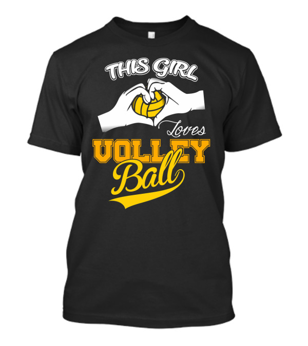 This Girl Loves Volleyball T-Shirt