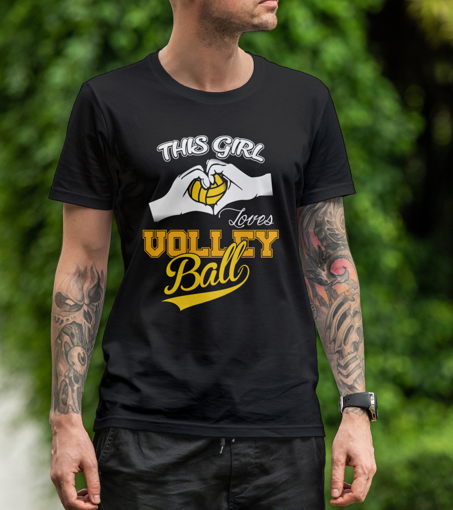 This Girl Loves Volleyball T-Shirt