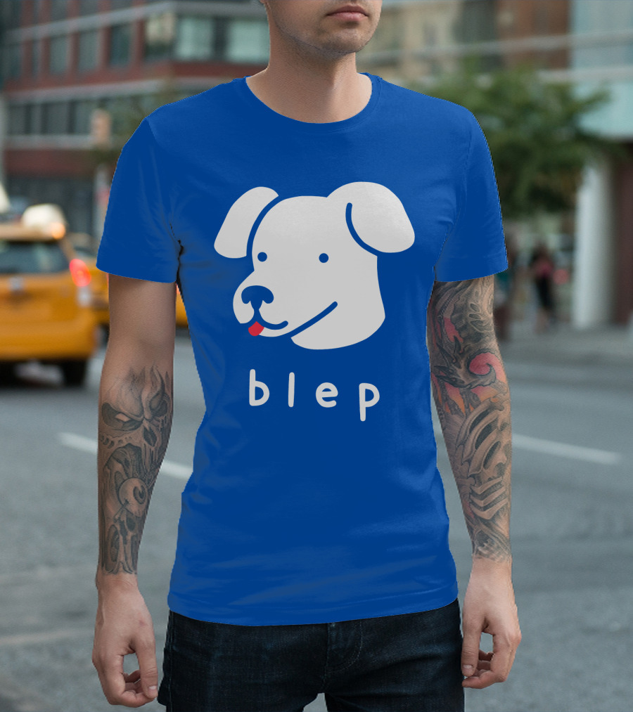 Blep Dog with Tongue Out T-Shirt