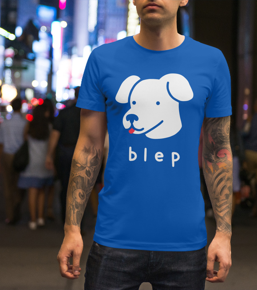 Blep Dog With Tongue Out T-Shirt