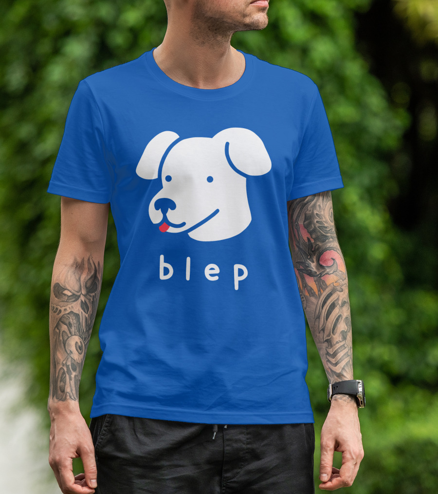 Blep Dog With Tongue Out T-Shirt