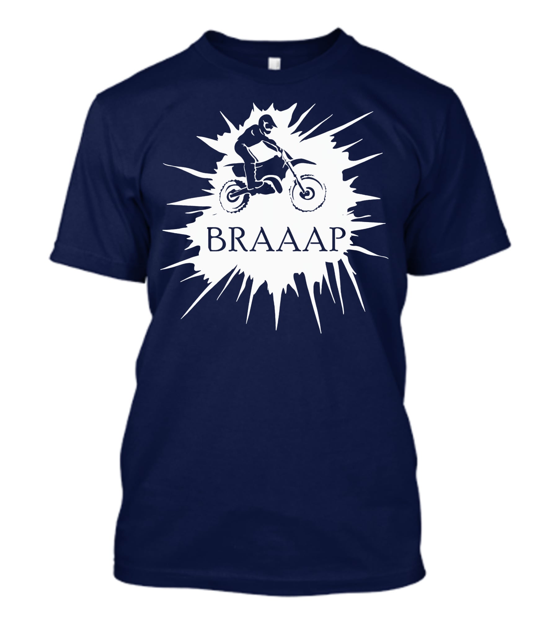 BRAAP Motocross Rider Splash T-Shirt