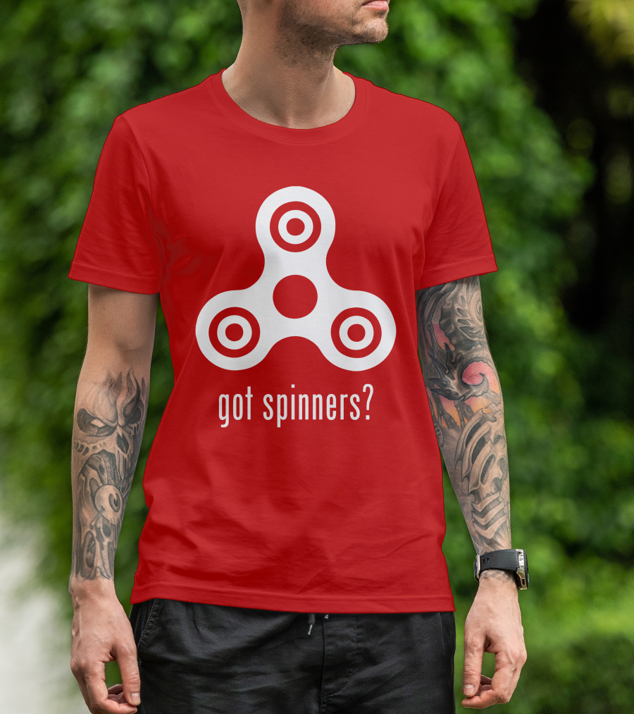 Got Spinners Fidget Toy Icon T-Shirt