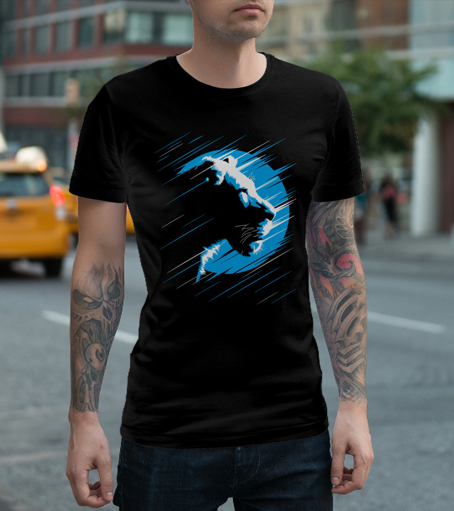 Lioness Blue Predator in Moonlight Stripes T-Shirt