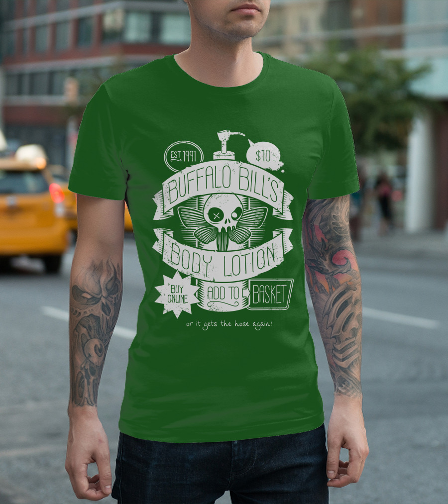 Buffalo Bill's Body Lotion Add to Basket Buy Online Est 1991 $10 T-Shirt