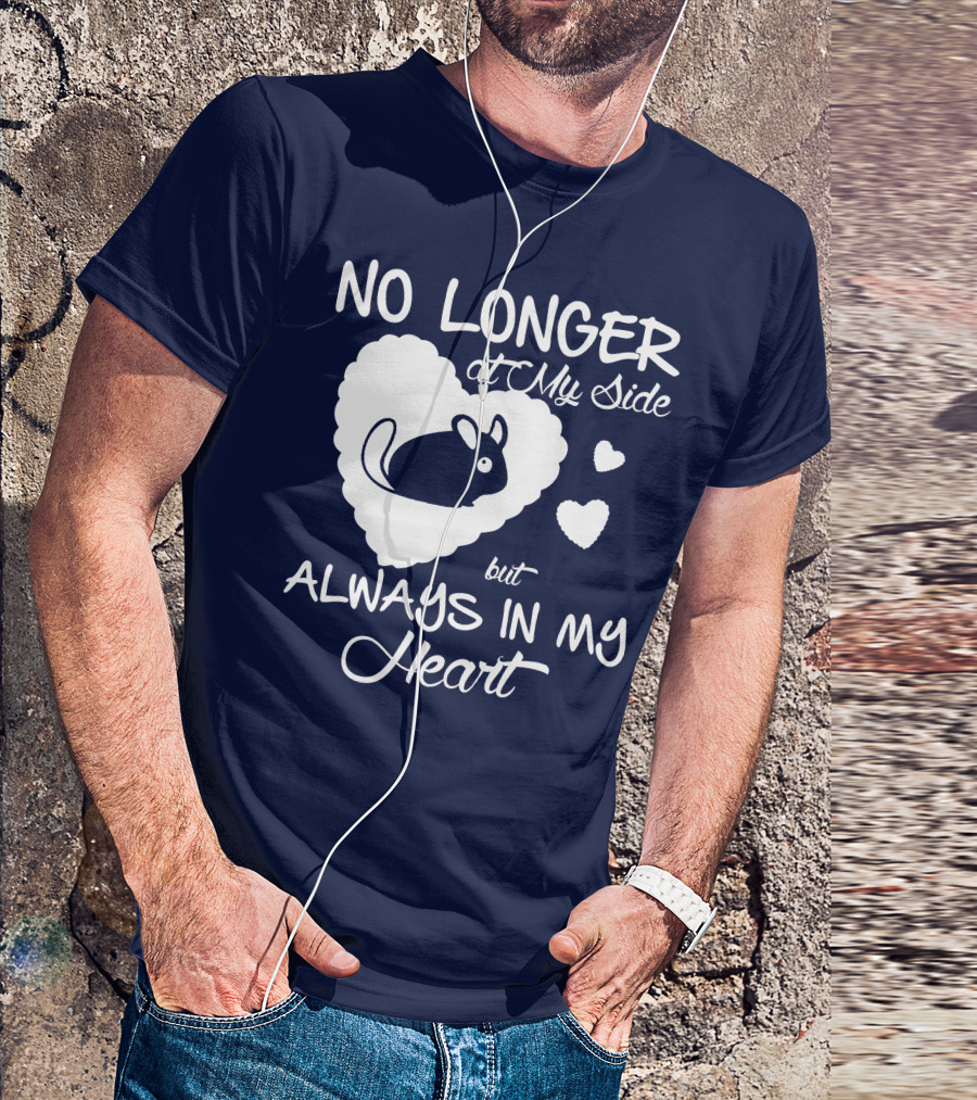 No Longer At My Side But Always In My Heart Chinchilla Love T-Shirt