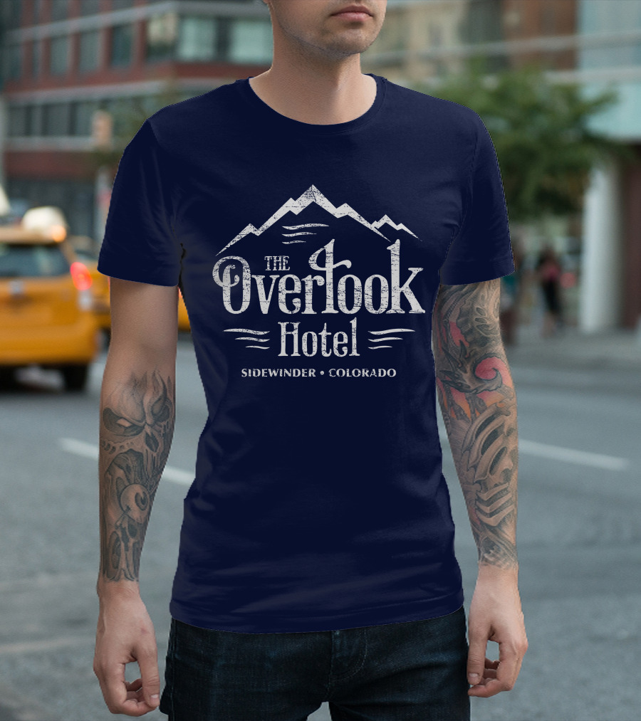 The Overlook Hotel Sidewinder Colorado Mountains T-Shirt