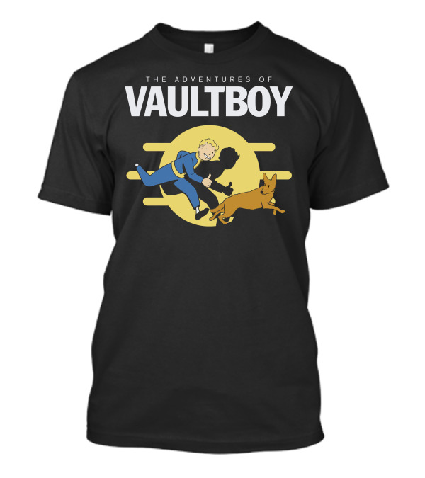 The Adventures Of Vault Boy And His Dog T-Shirt