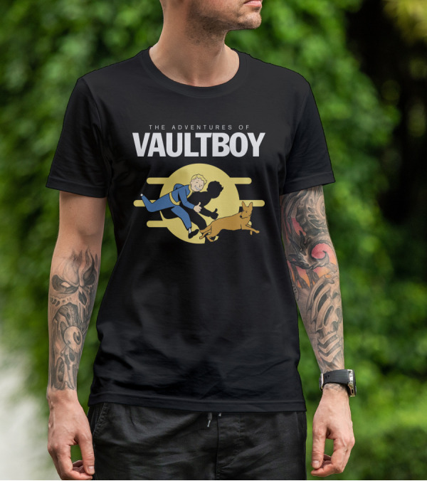 The Adventures Of Vault Boy And His Dog T-Shirt