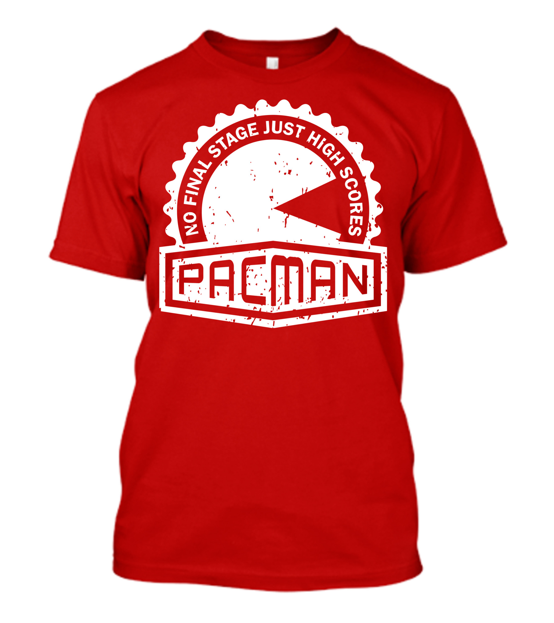 CREST SERIES PacMan No Final Stage Just High Scores T-Shirt