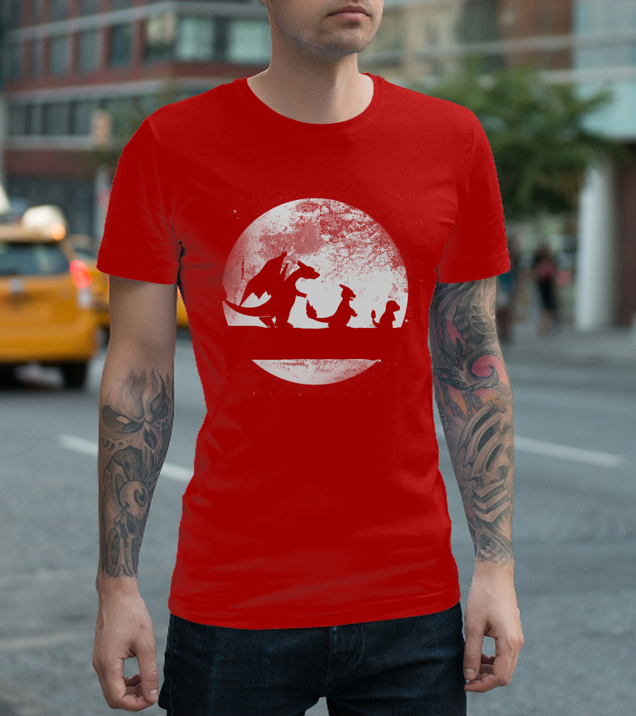Evolve Pokémon Evolution Moon T-Shirt