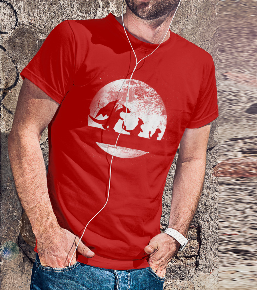 Evolve Pokémon Evolution Moon T-Shirt