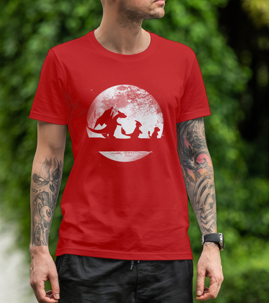 Evolve Pokémon Evolution Moon T-Shirt