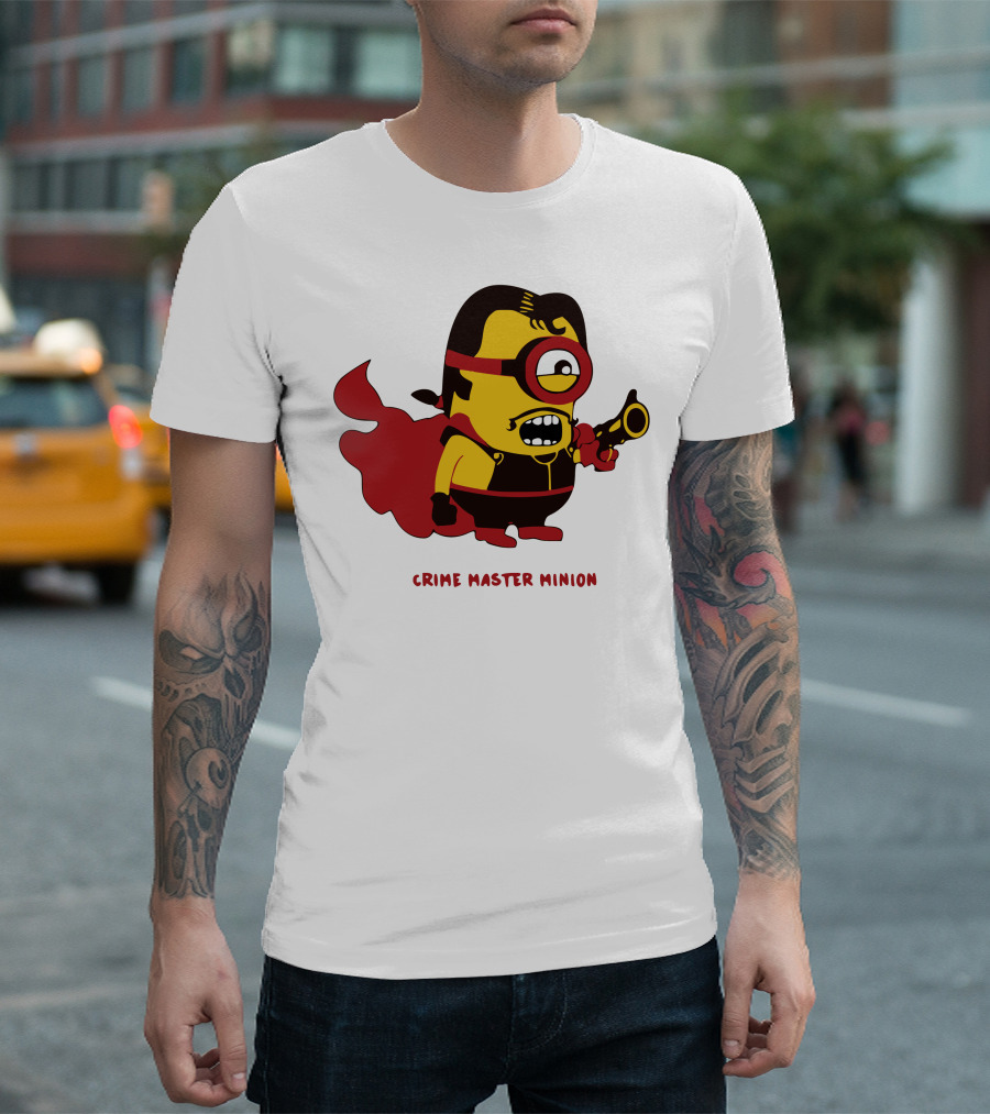 Crime Master Minion Hero Fusion T-Shirt